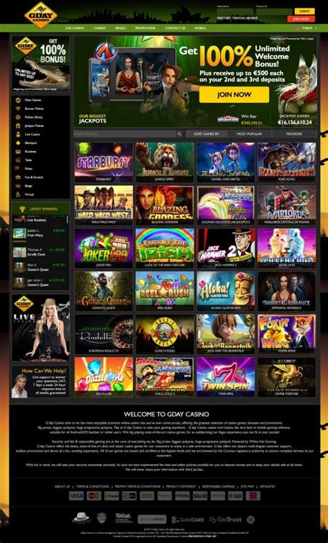 gday casino welcome bonus|GDay Casino Review (2024) .